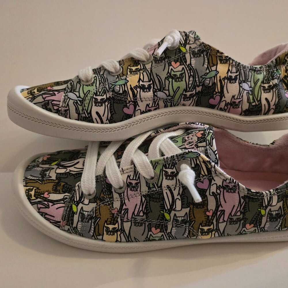 Bobs By Skechers Size 8 Cats Memory Foam - image 3